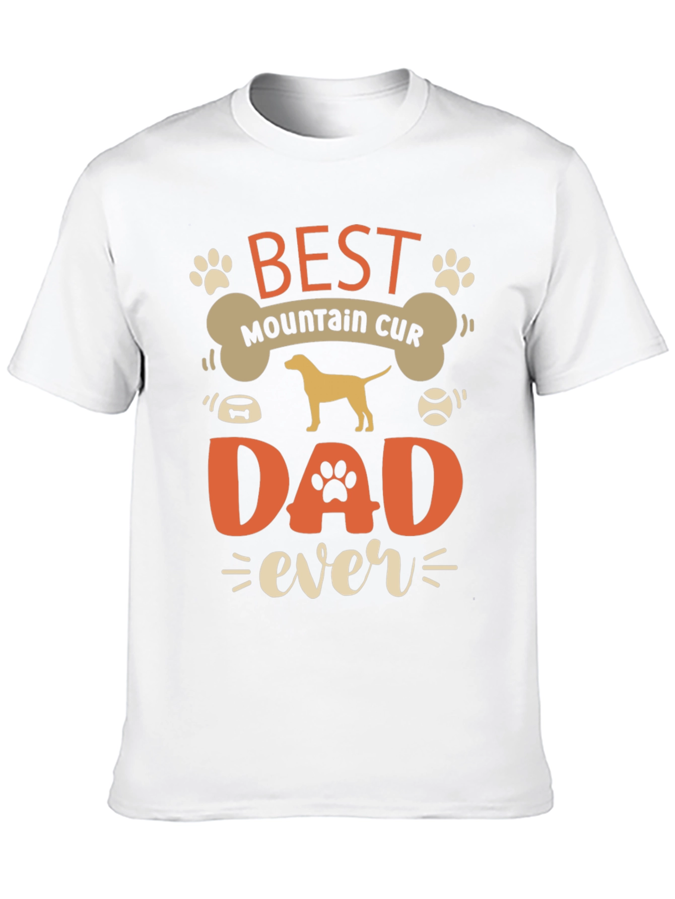 Best Mountain Cur Dad Ever T-Shirt