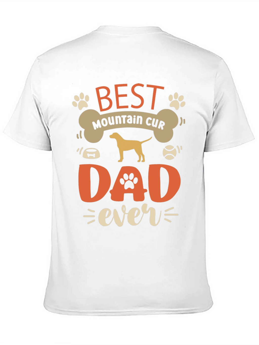 Best Mountain Cur Dad Ever T-Shirt