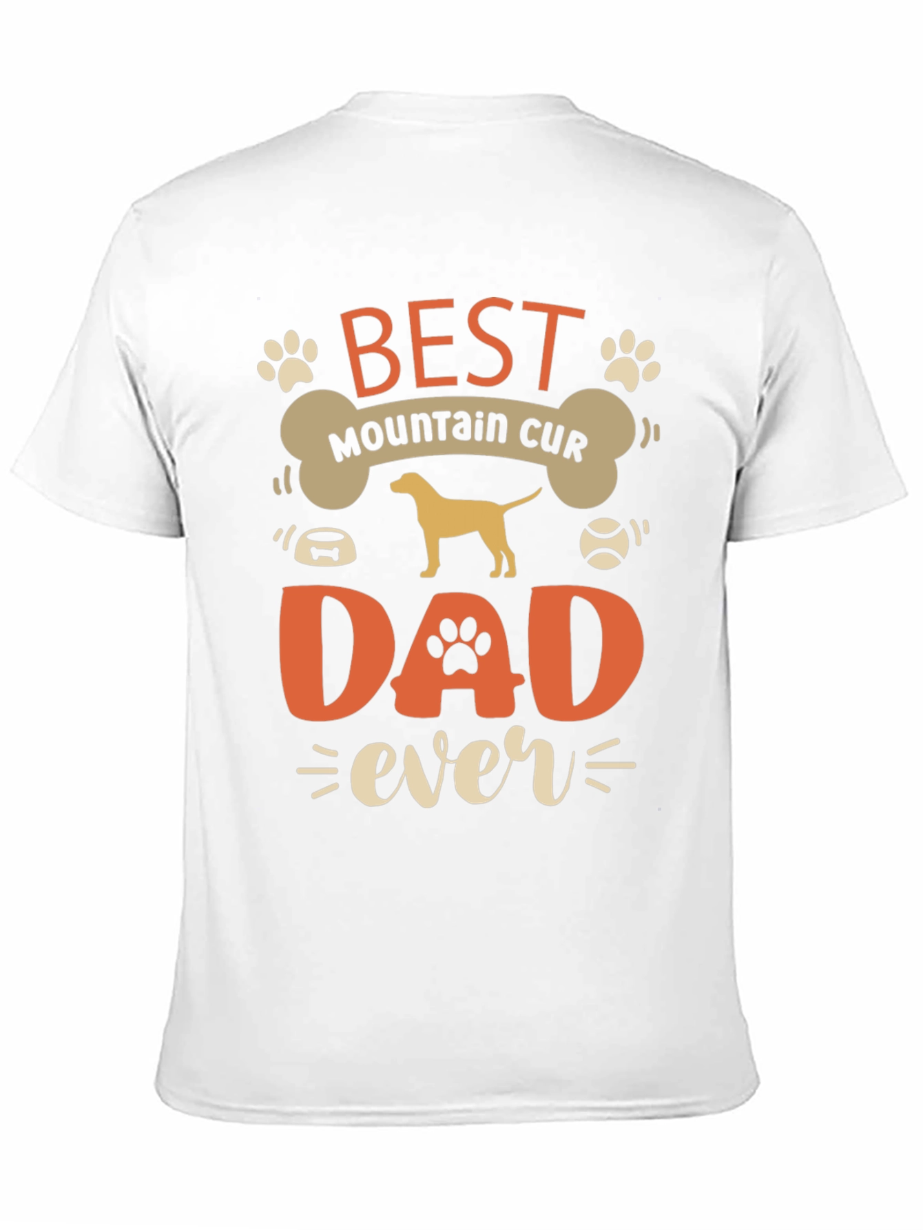 Best Mountain Cur Dad Ever T-Shirt