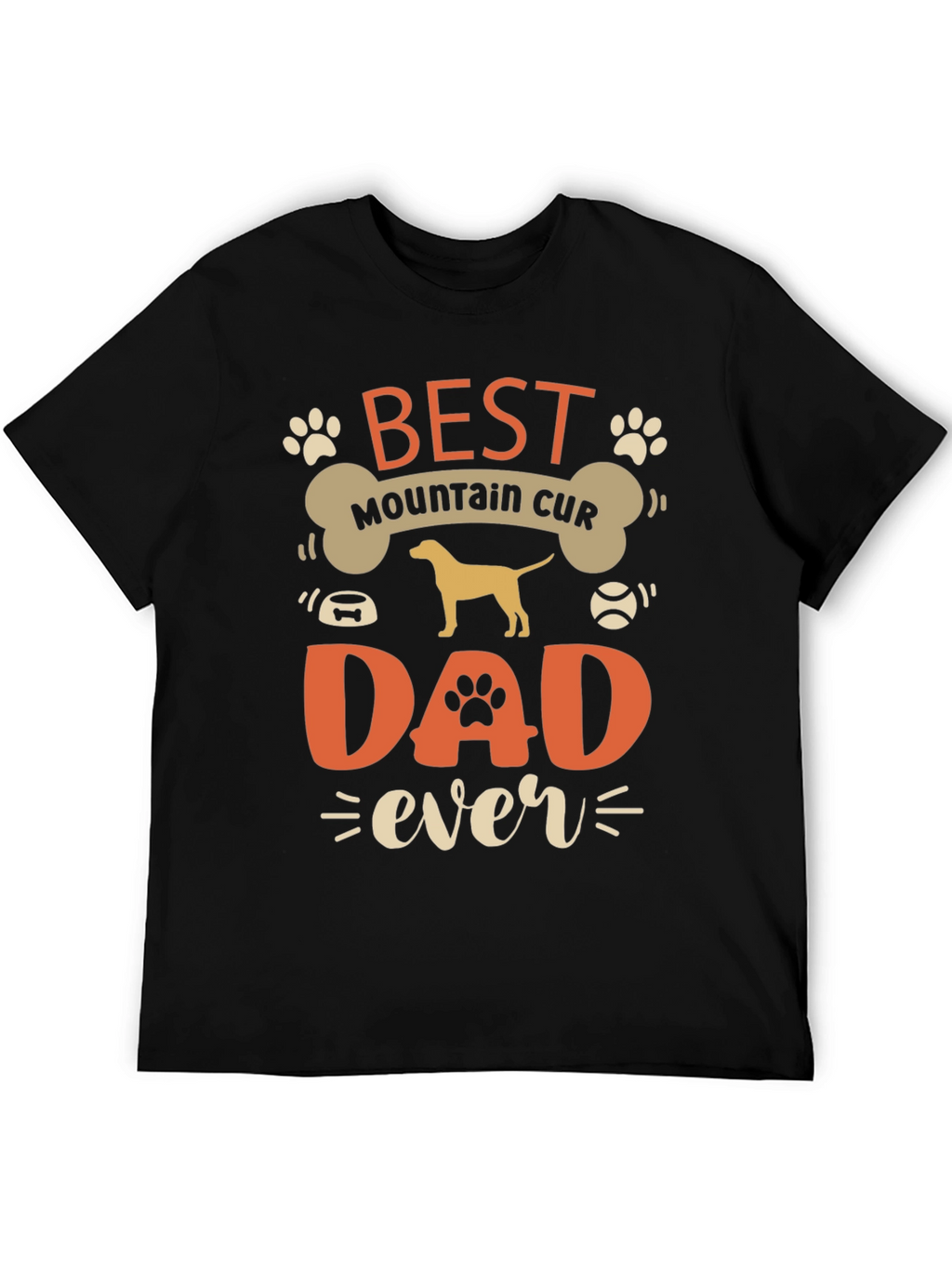 Best Mountain Cur Dad Ever T-Shirt