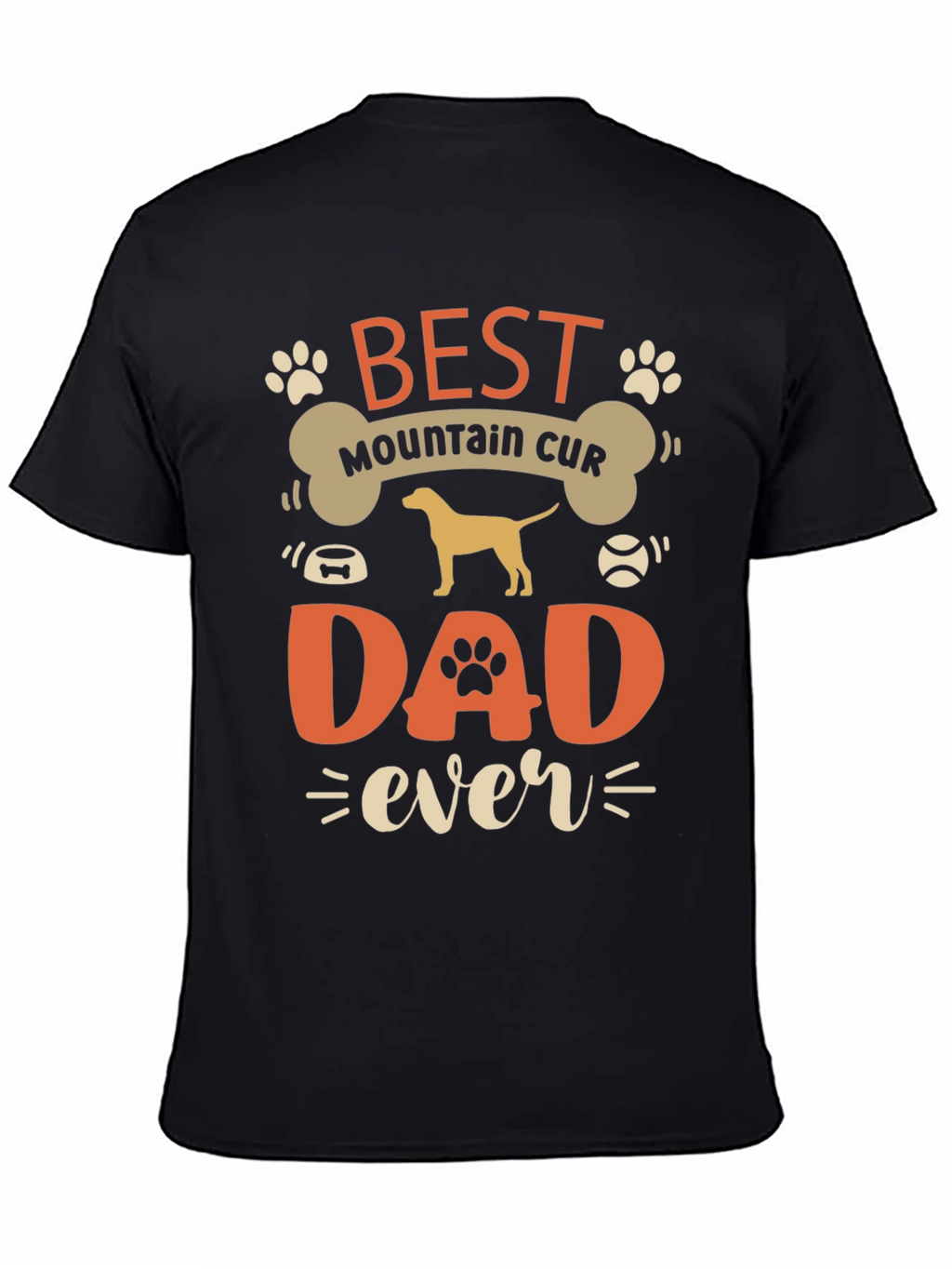 Best Mountain Cur Dad Ever T-Shirt