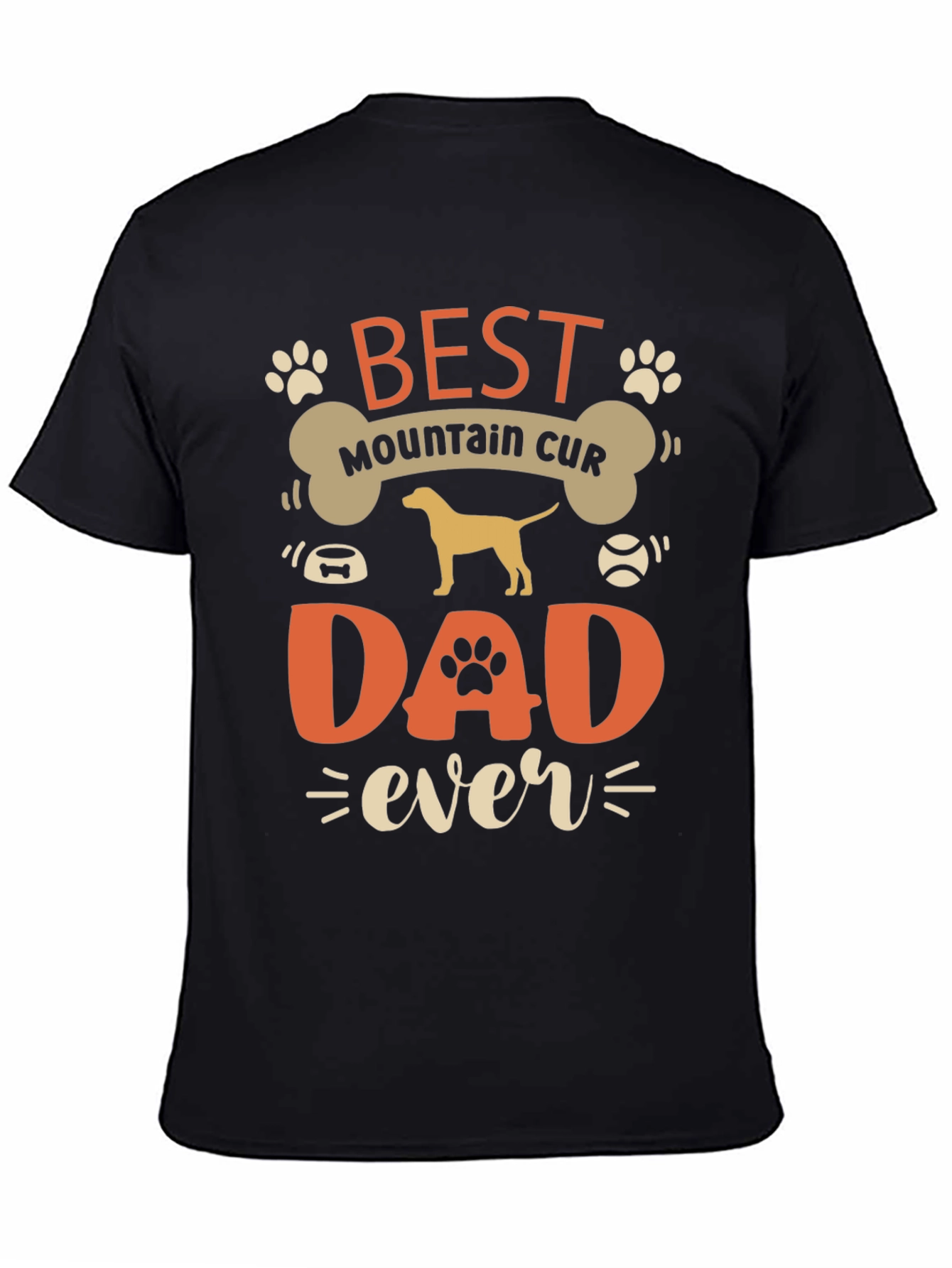 Best Mountain Cur Dad Ever T-Shirt