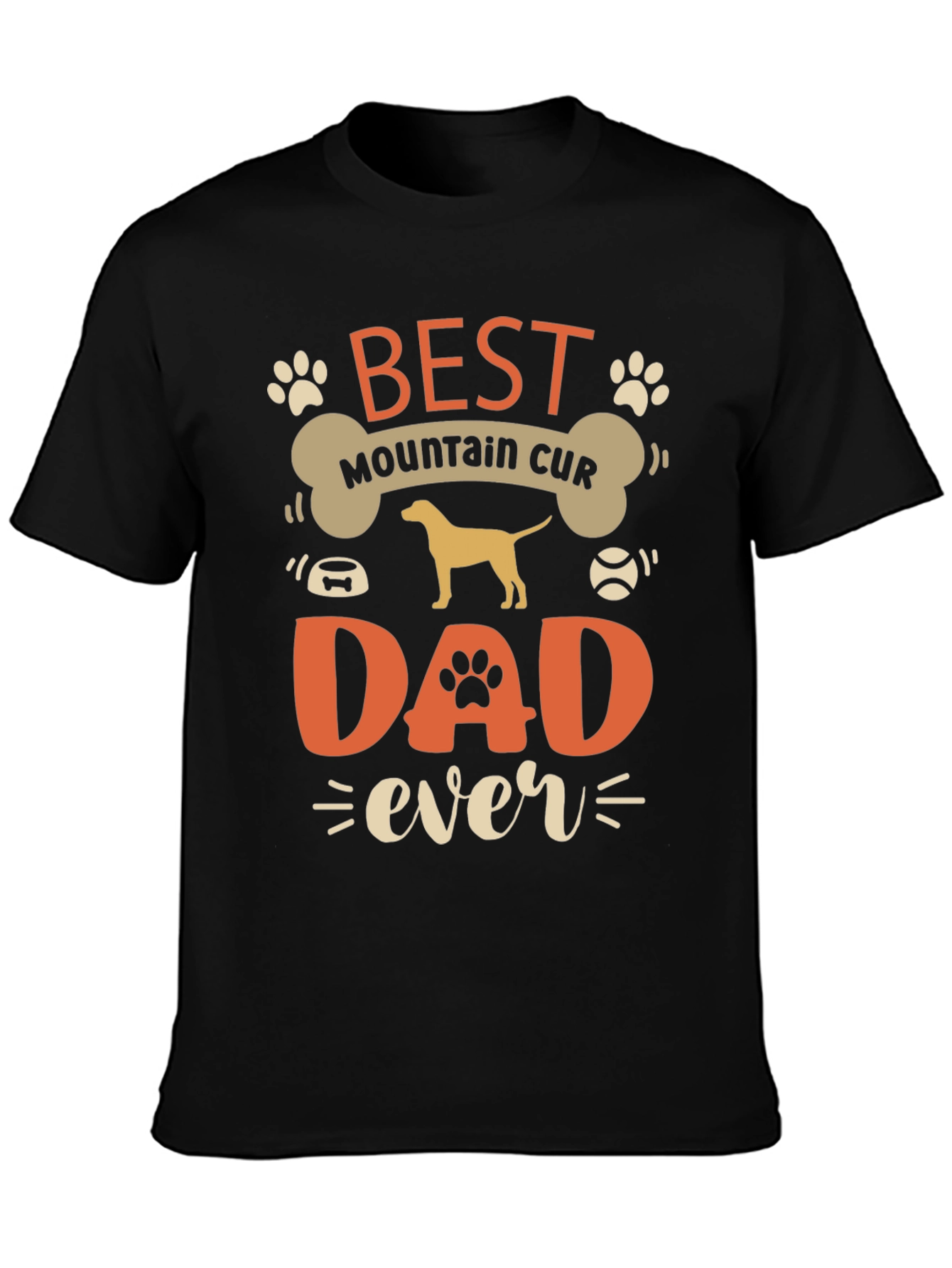 Best Mountain Cur Dad Ever T-Shirt