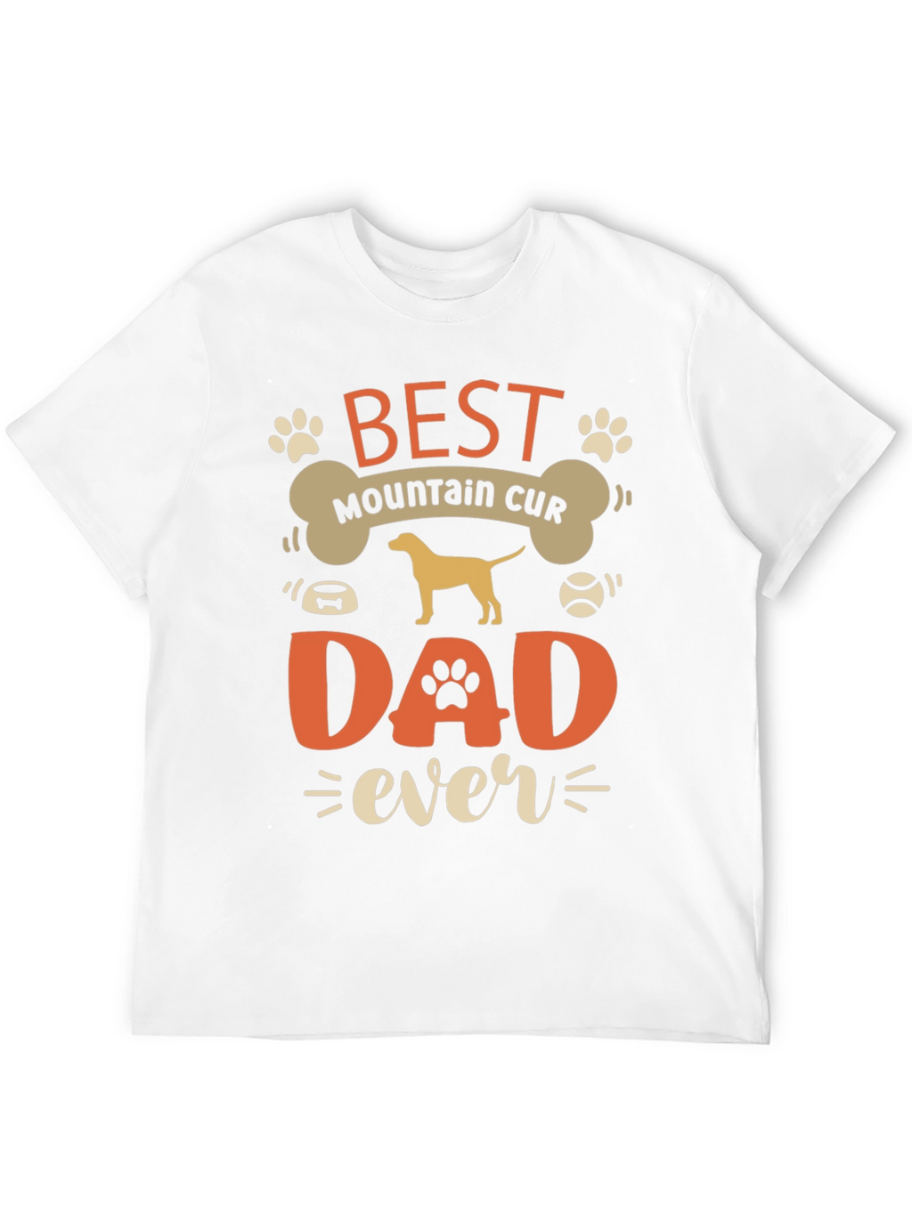Best Mountain Cur Dad Ever T-Shirt
