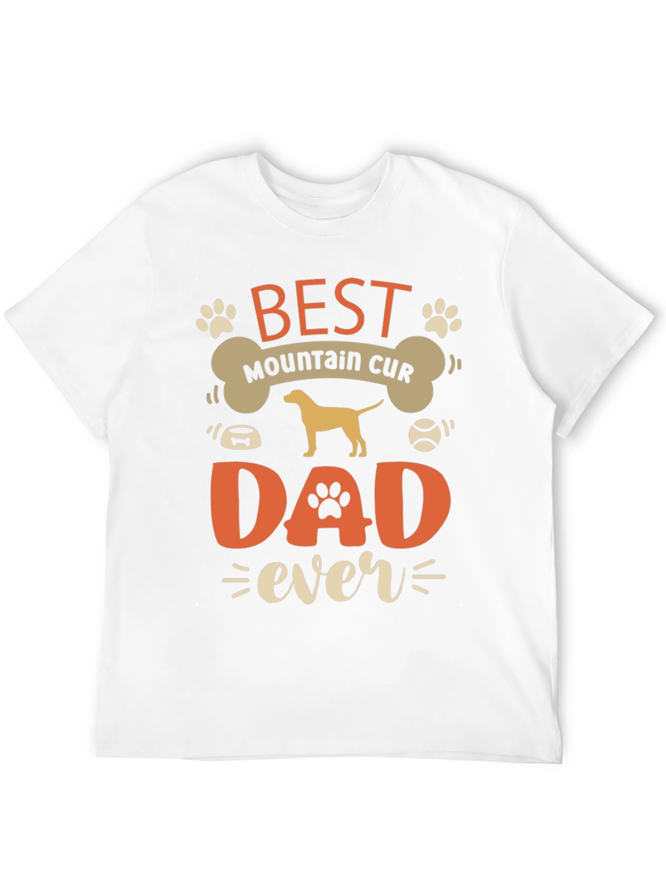 Best Mountain Cur Dad Ever T-Shirt