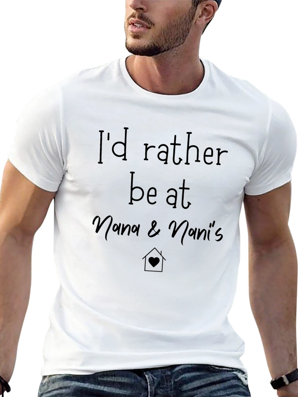 Nana and Nanis Black T-Shirt