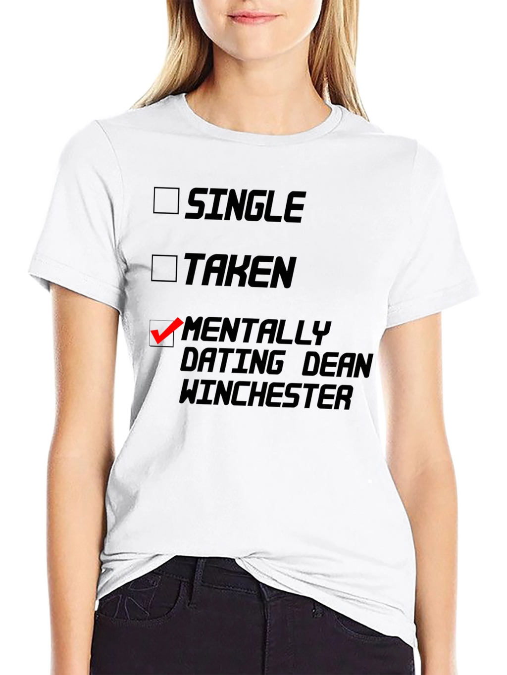 Mentally Dating Dean Winchester T-Shirt