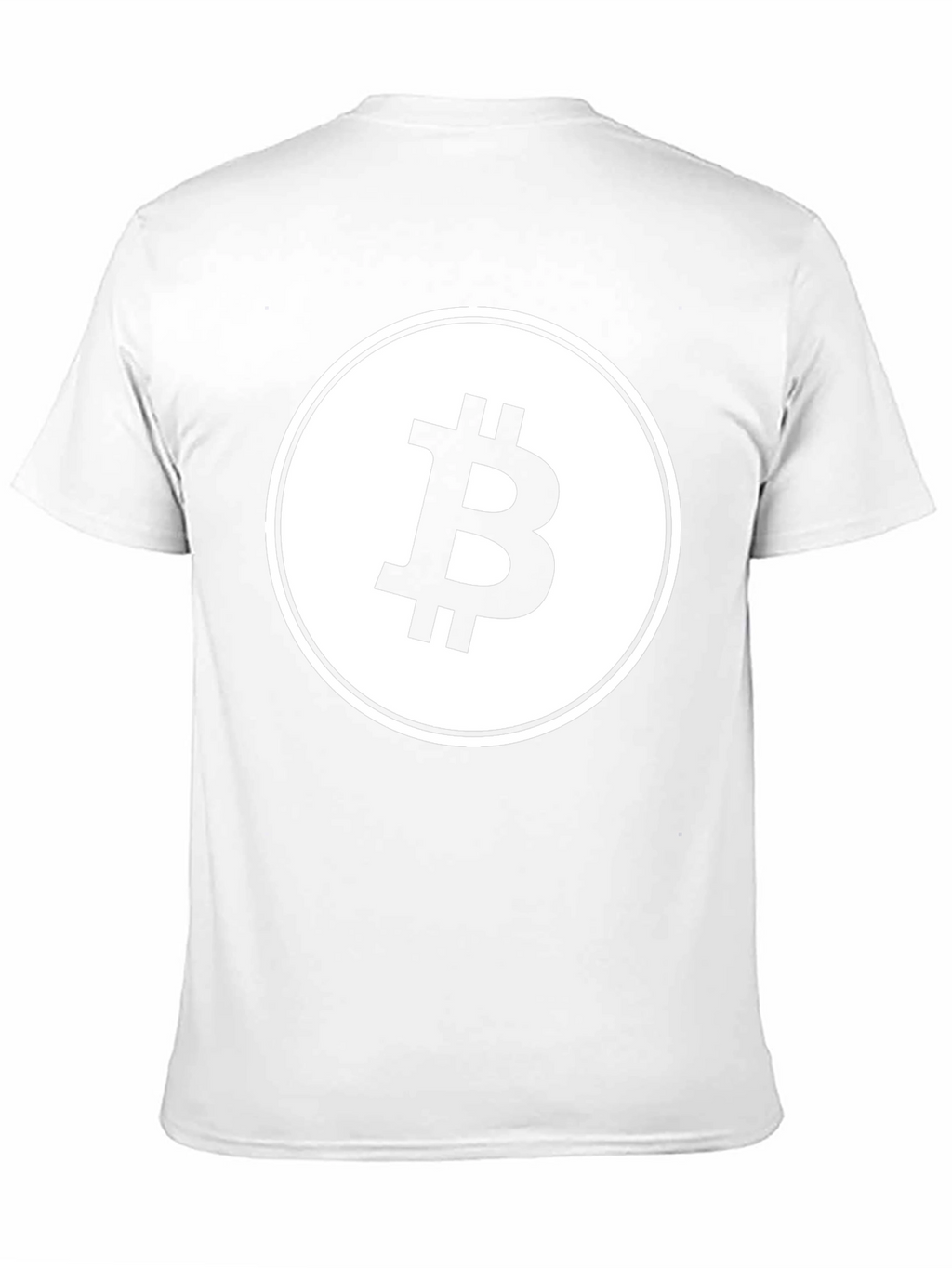 Bitcoin Logo Graphic T-Shirt - Black Crypto Tee