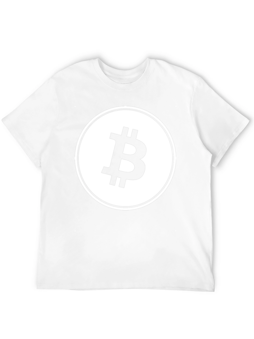 Bitcoin Logo Graphic T-Shirt - Black Crypto Tee