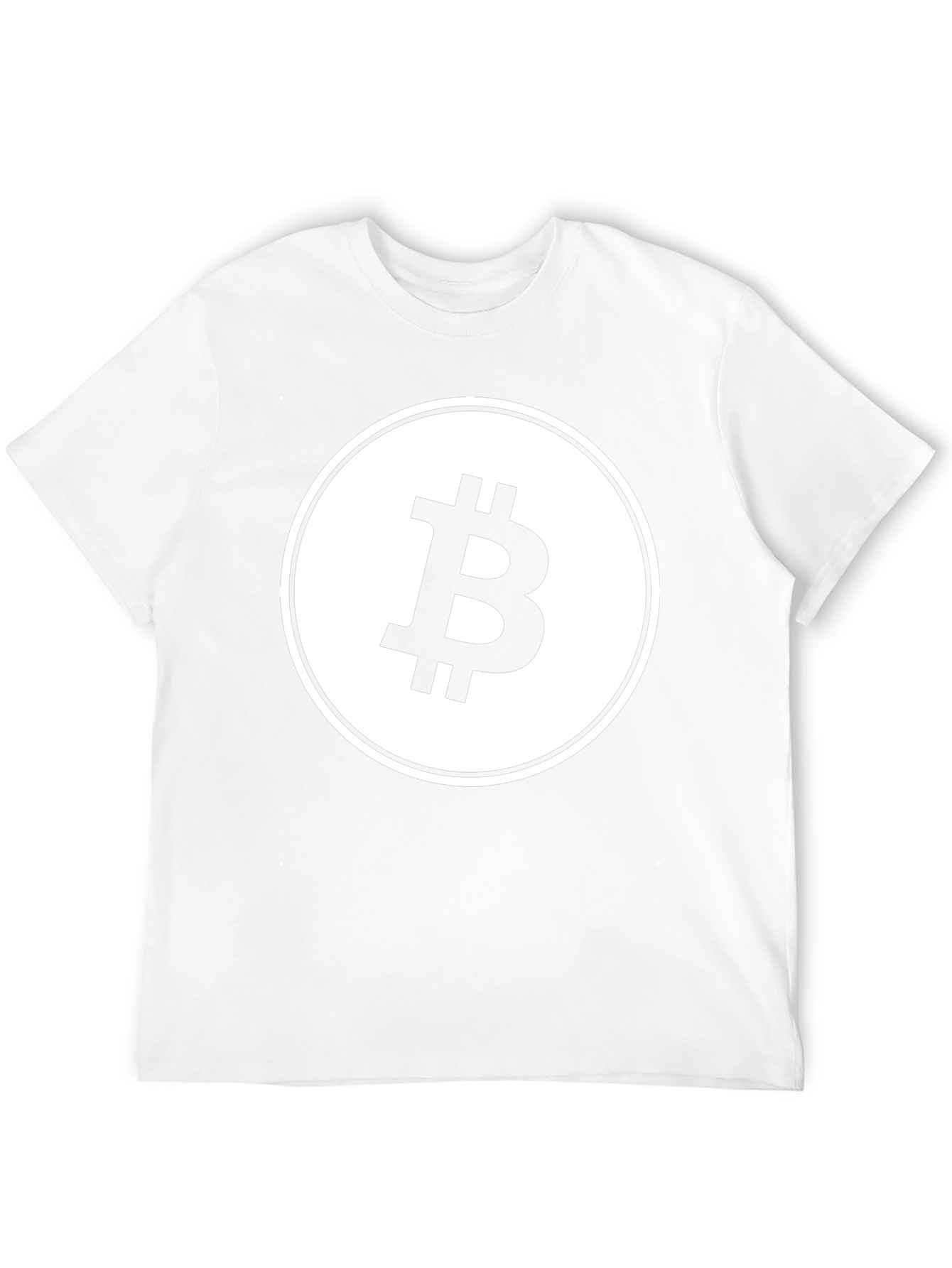 Bitcoin Logo Graphic T-Shirt - Black Crypto Tee