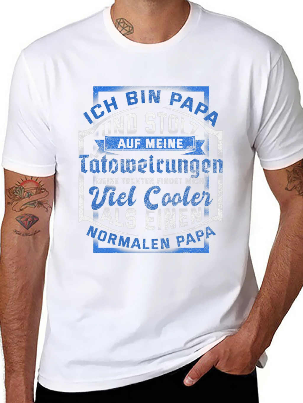 Ich Bin Papa Und Stolz T-Shirt