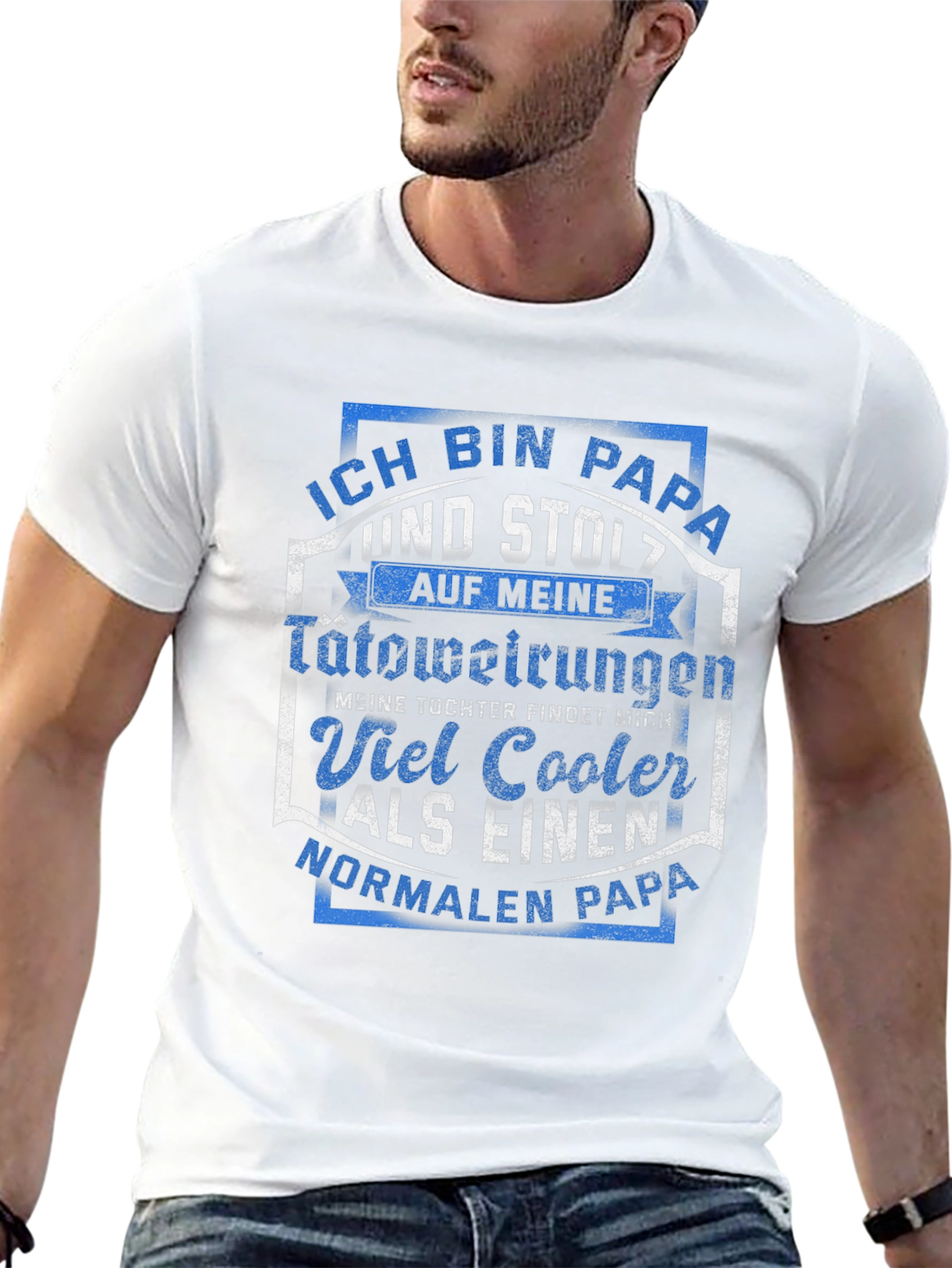 Ich Bin Papa Und Stolz T-Shirt