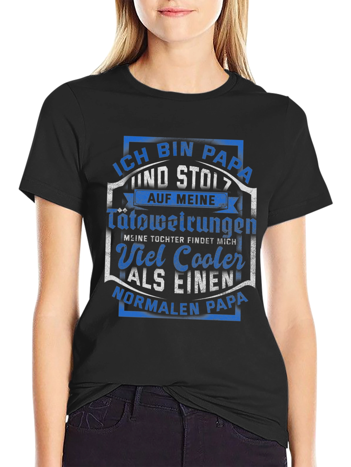 Ich Bin Papa Und Stolz T-Shirt