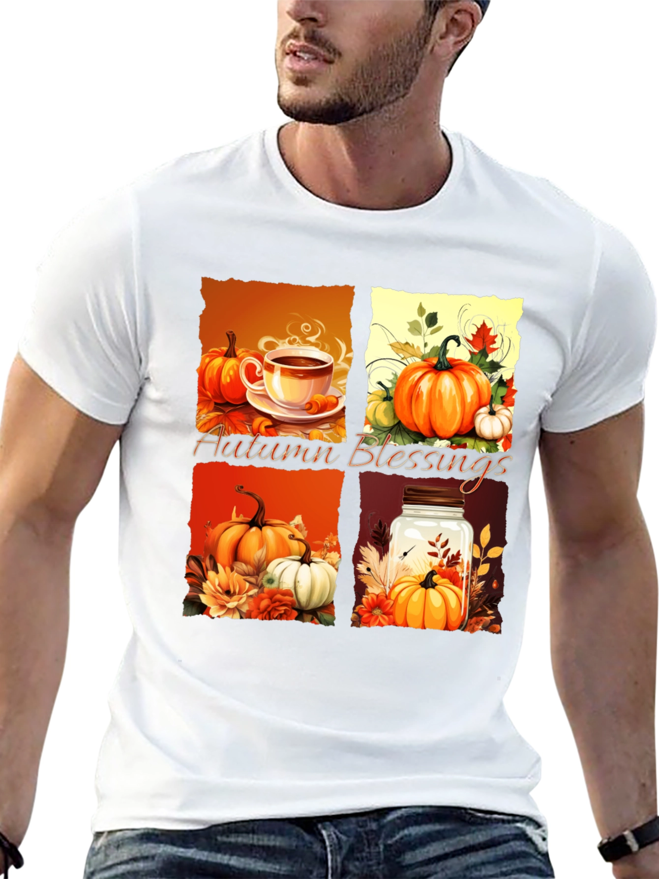 Autumn Blessings T-Shirt - Pumpkin Patch