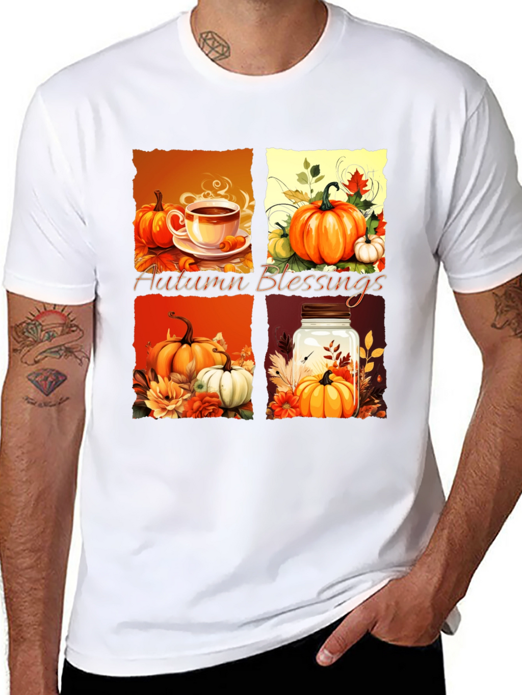 Autumn Blessings T-Shirt - Pumpkin Patch