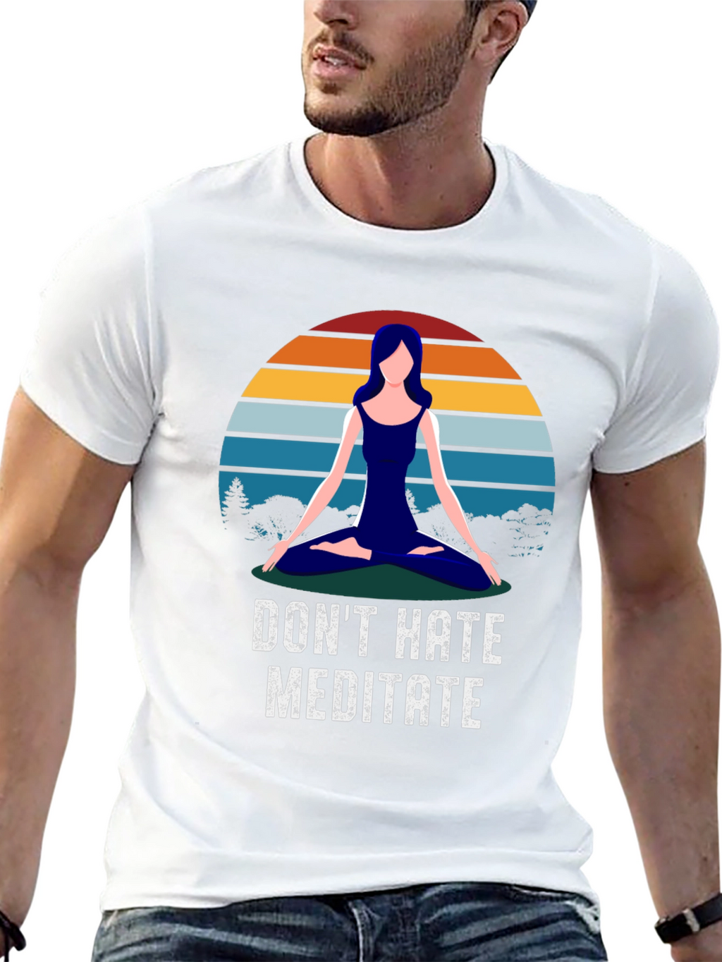Dont Hate Meditate T-Shirt