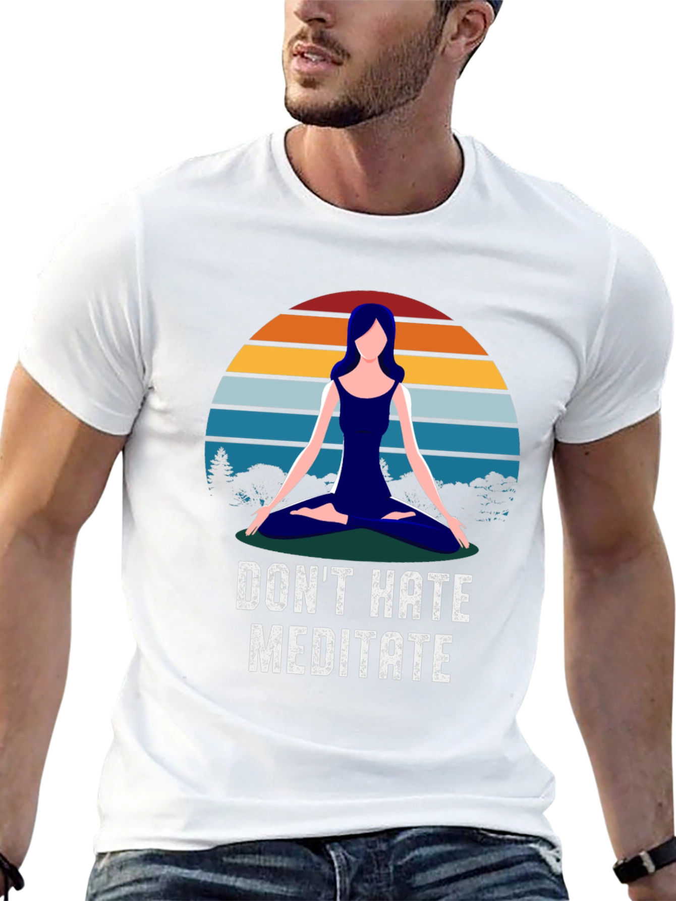 Dont Hate Meditate T-Shirt