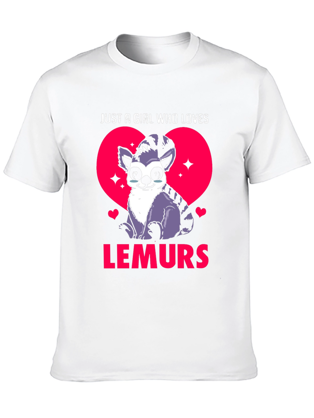 Just A Girl Who Loves Lemurs T-Shirt