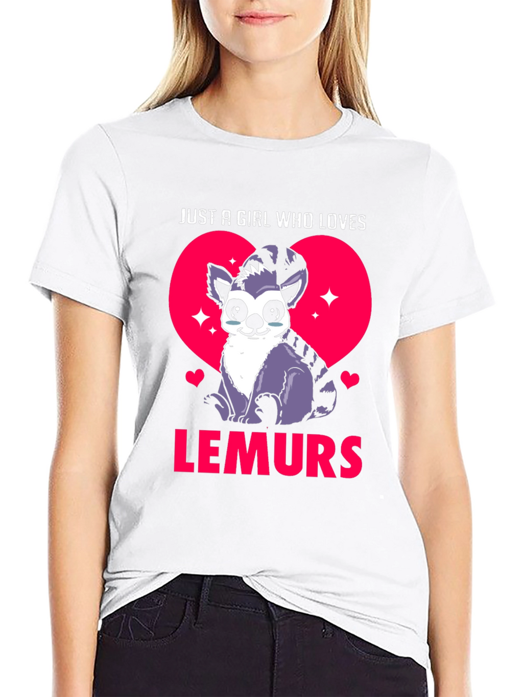 Just A Girl Who Loves Lemurs T-Shirt