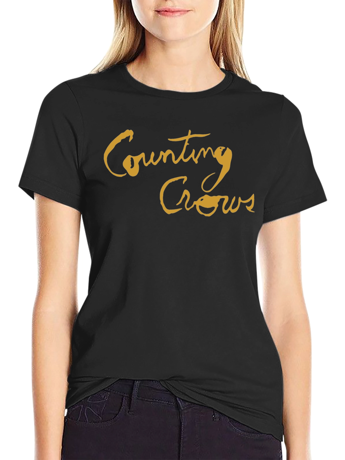 Counting Crows Band T-Shirt - Classic Black Tee
