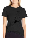 Retro Boxer Graphic Tee - Classic Comfort