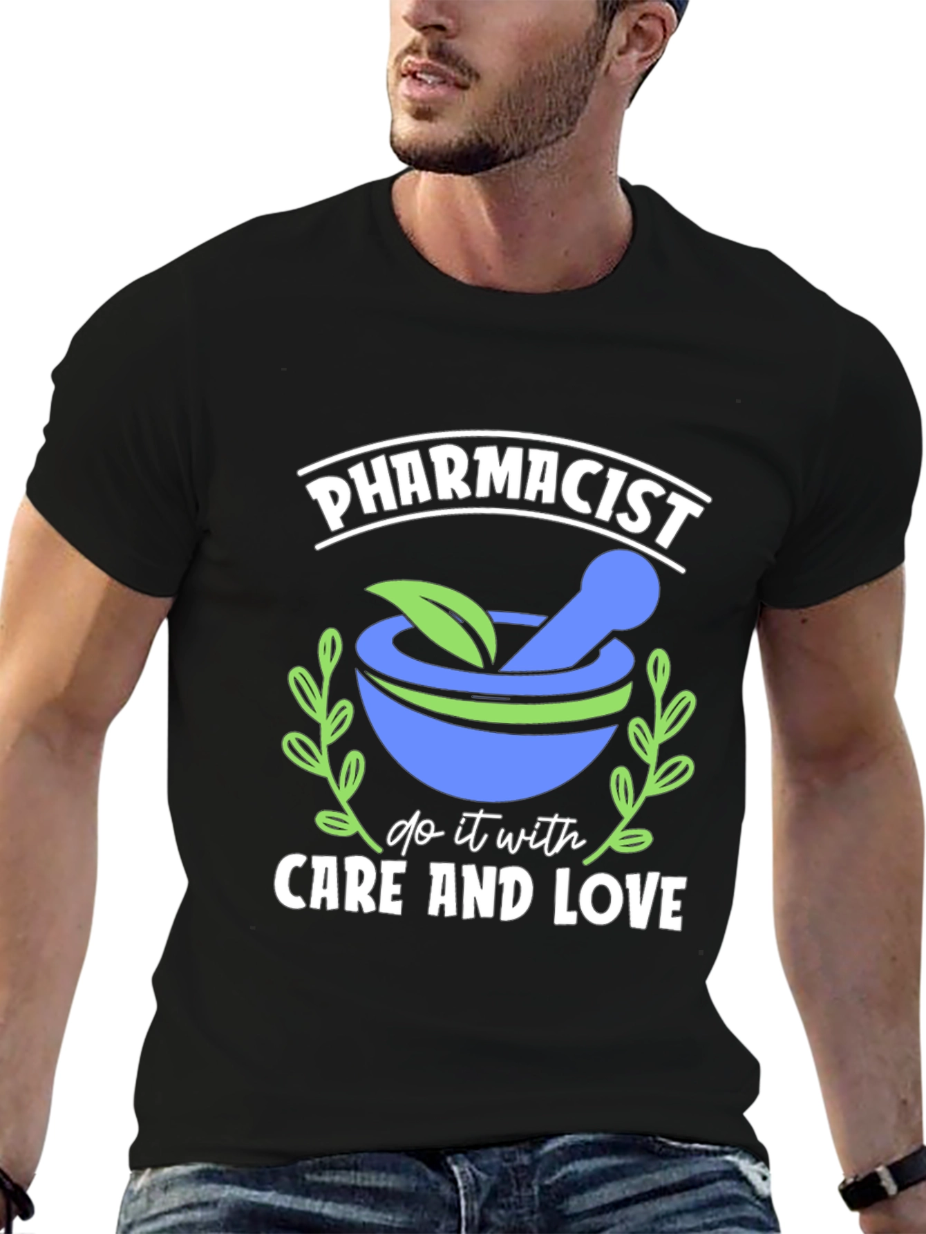 Pharmacist Care and Love T-Shirt