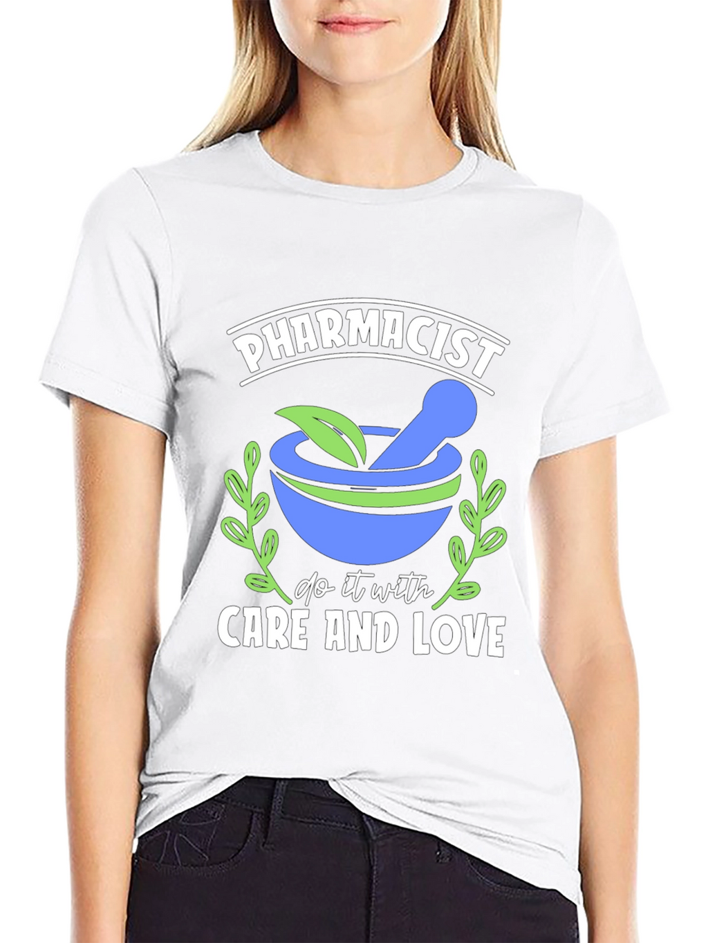 Pharmacist Care and Love T-Shirt