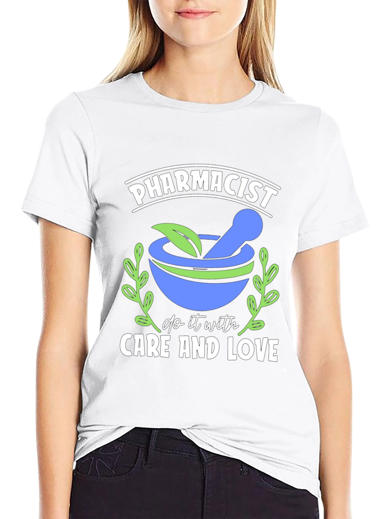 Pharmacist Care and Love T-Shirt