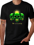 Green Skull T-Shirt - We are coming