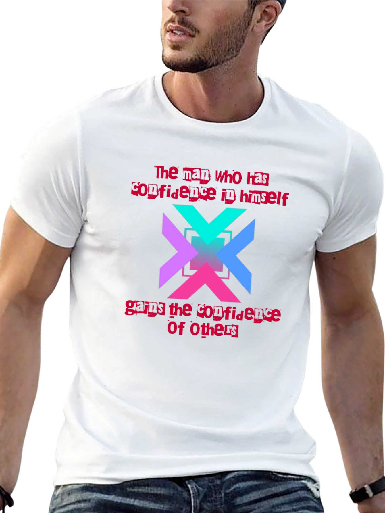 Confidence Statement Graphic Tee - Stylish Casual Wear