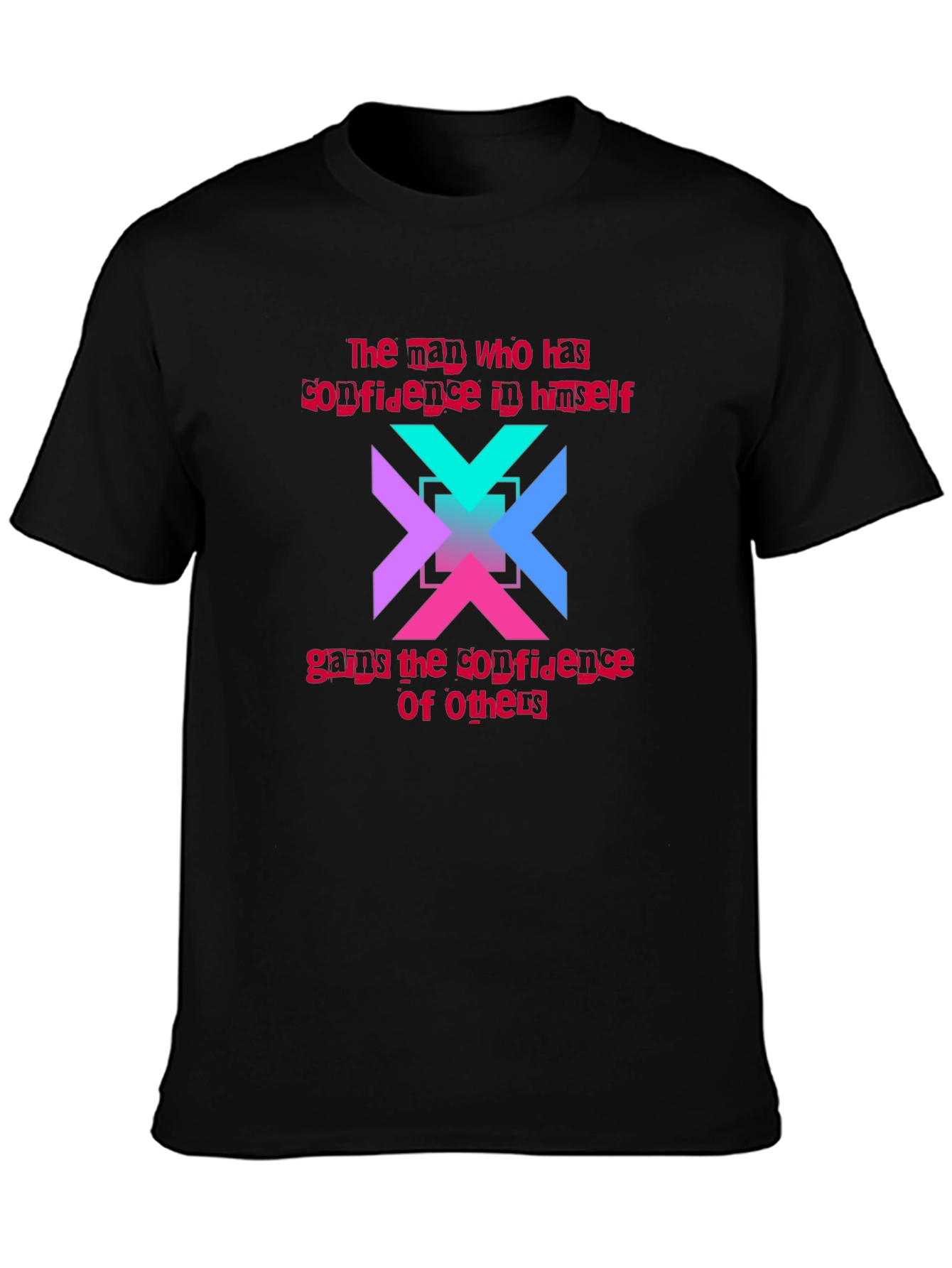 Confidence Statement Graphic Tee - Stylish Casual Wear