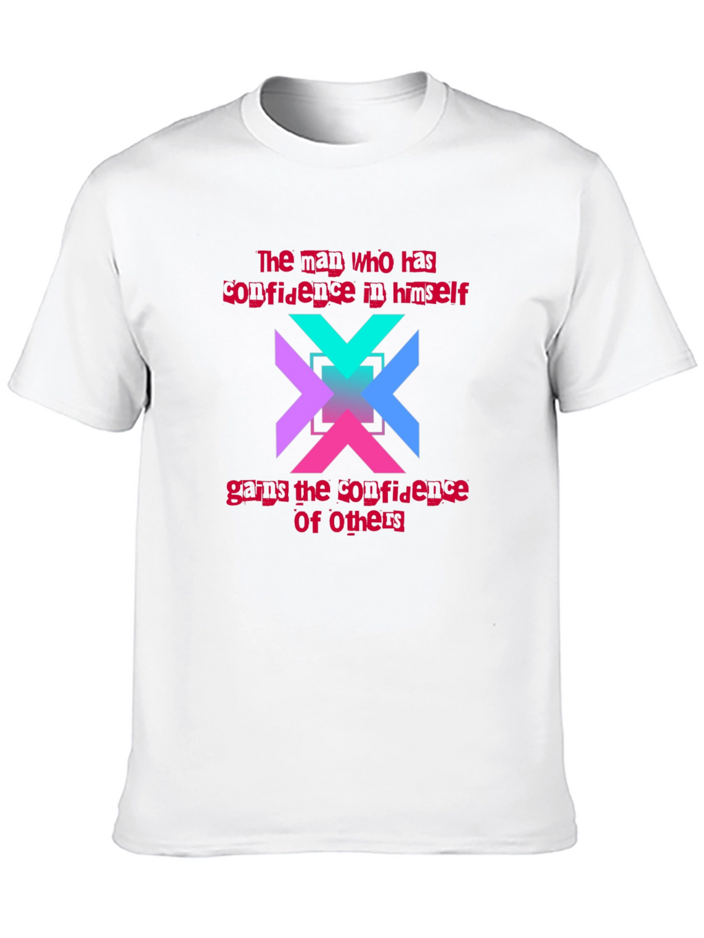 Confidence Statement Graphic Tee - Stylish Casual Wear