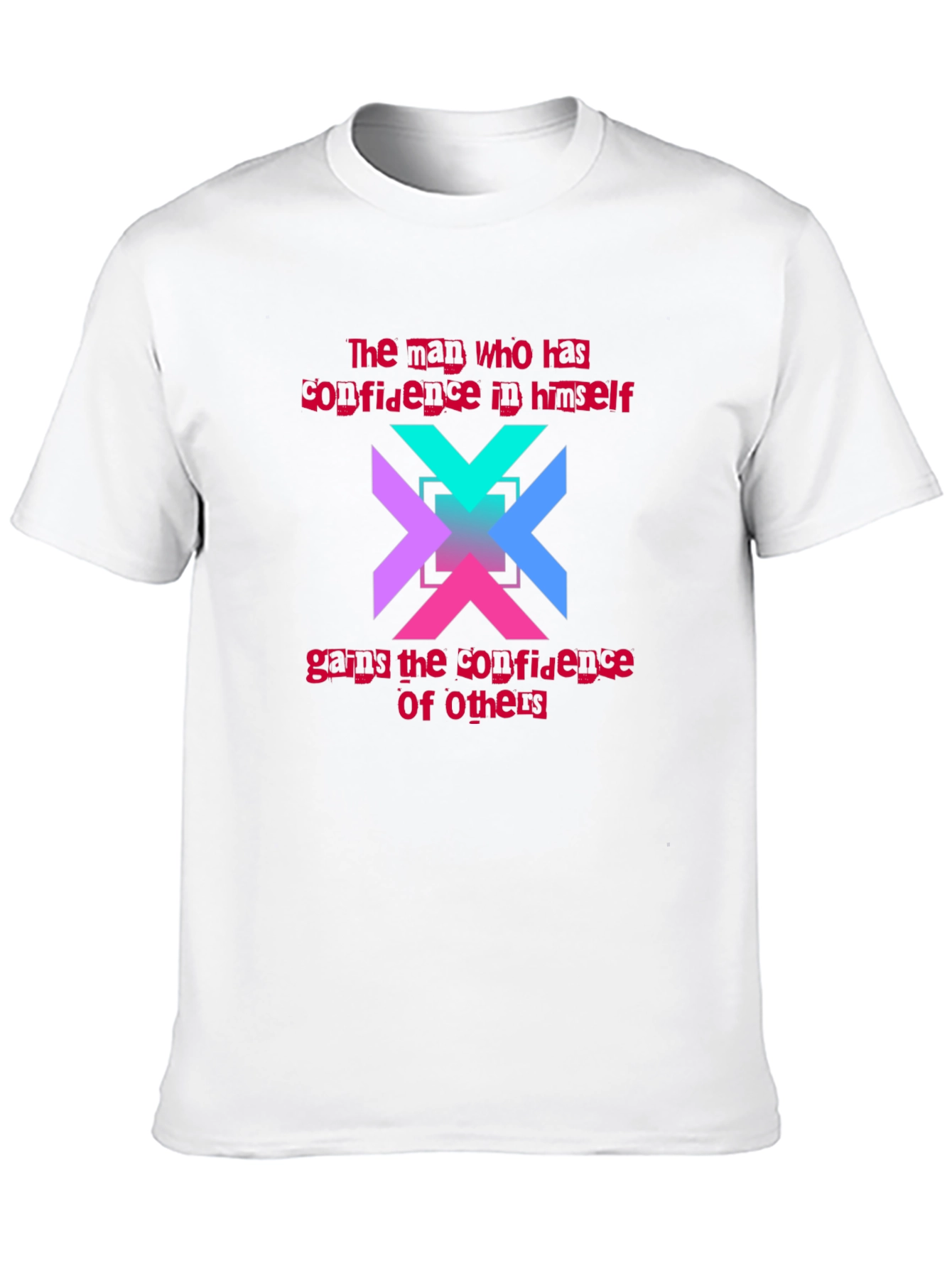 Confidence Statement Graphic Tee - Stylish Casual Wear