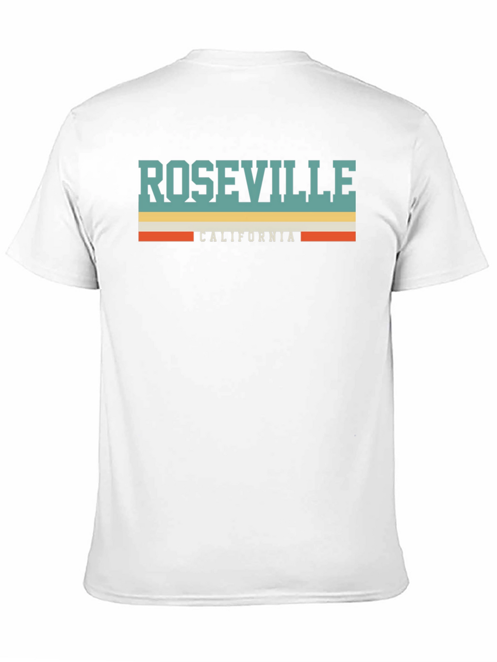 Roseville California Retro Graphic T-Shirt