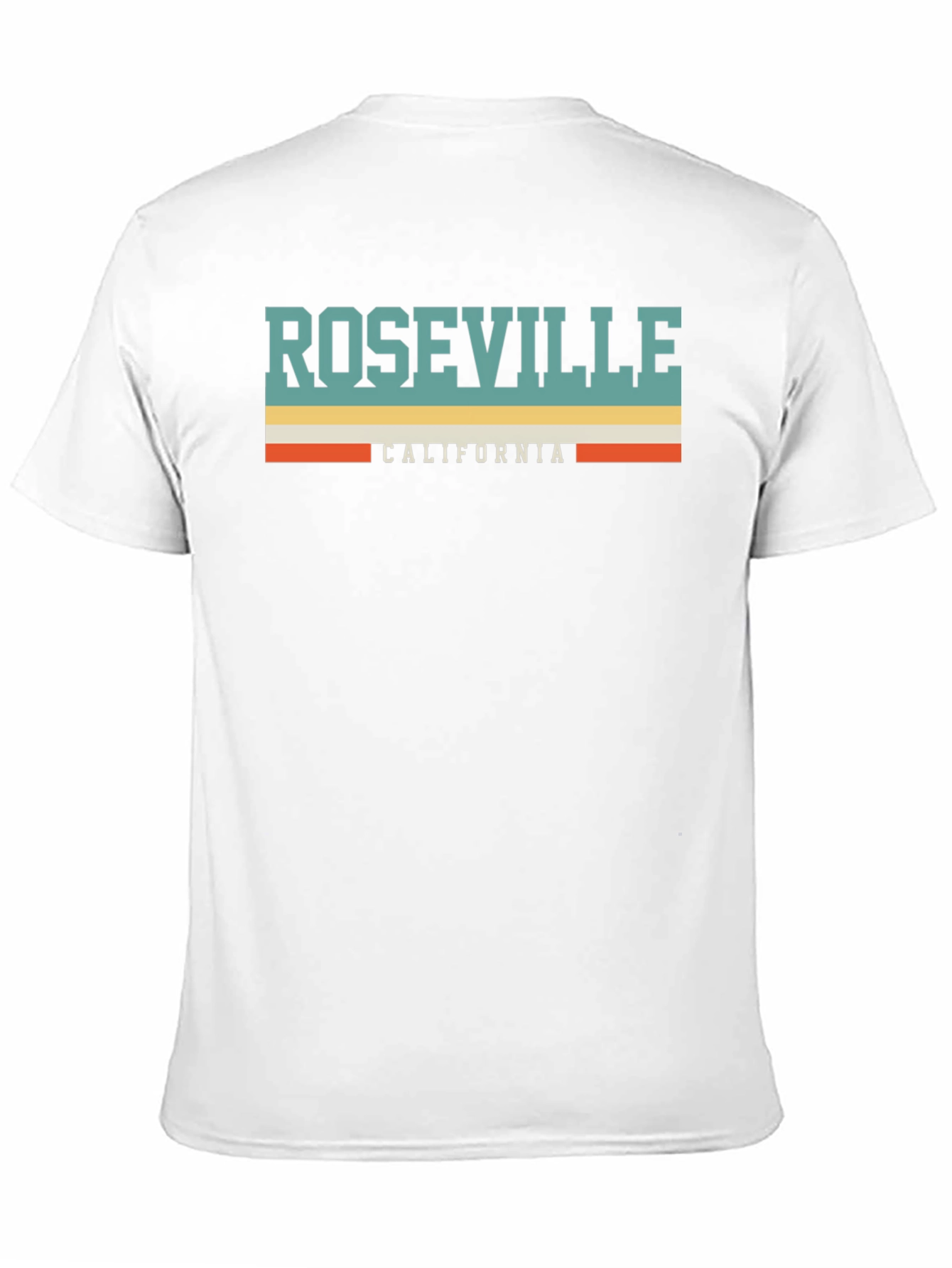 Roseville California Retro Graphic T-Shirt