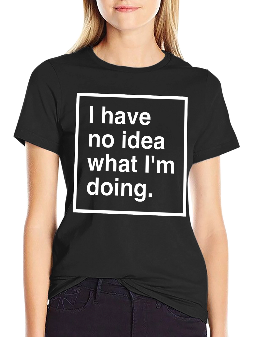 Humorous Graphic Tee - No Idea