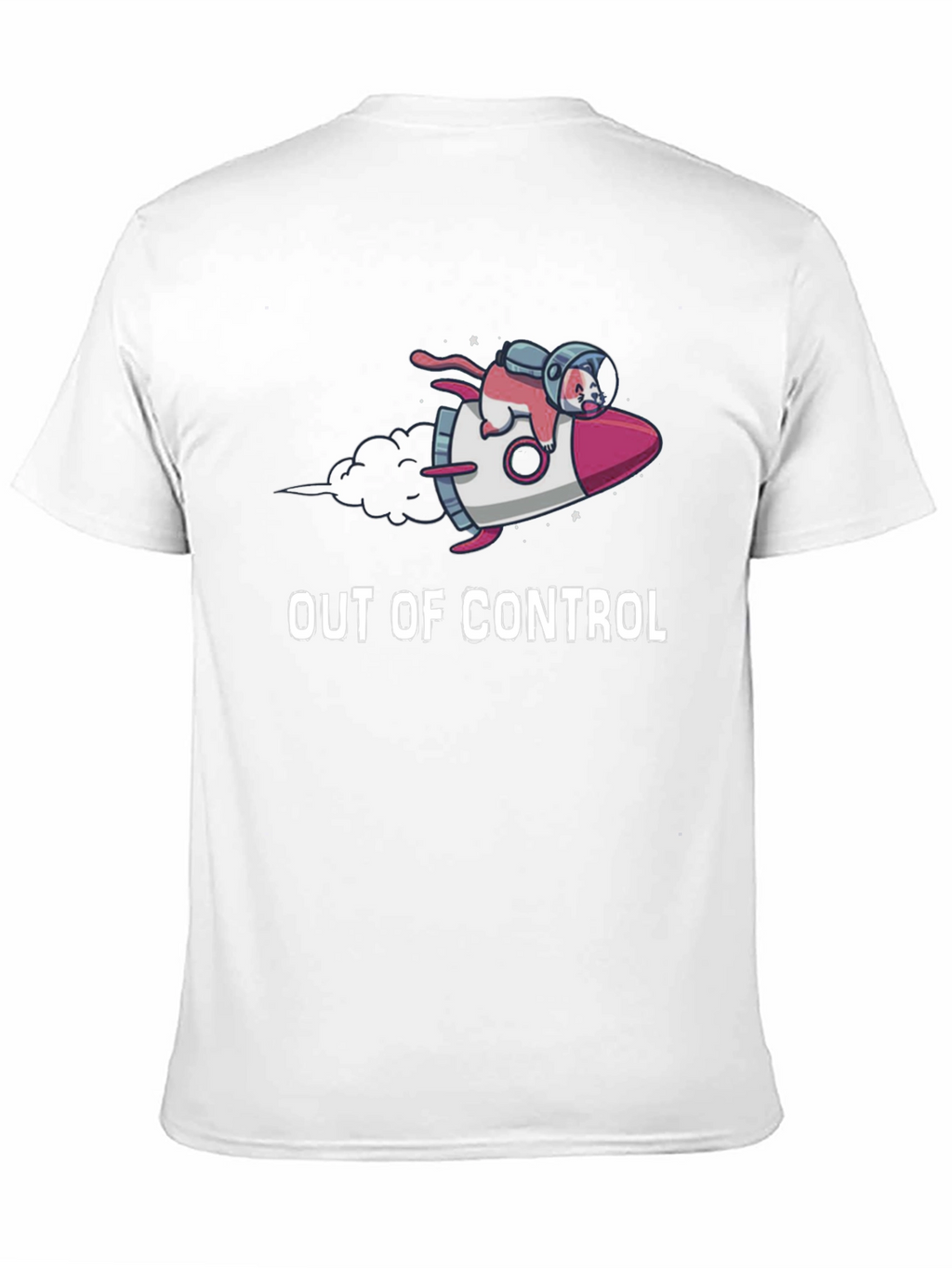 Out of Control Cat Astronaut T-Shirt