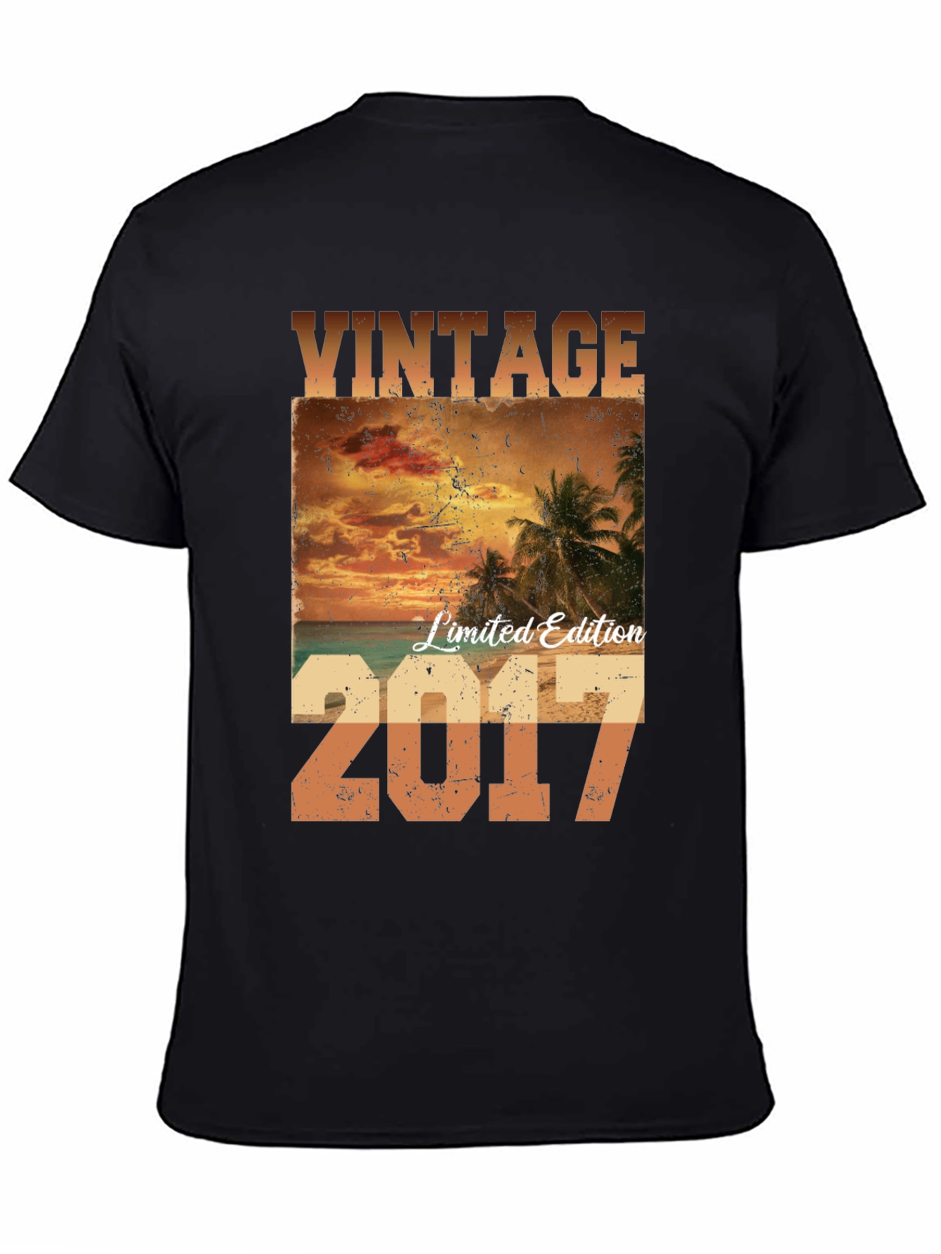 Vintage Limited Edition 2017 Graphic T-Shirt