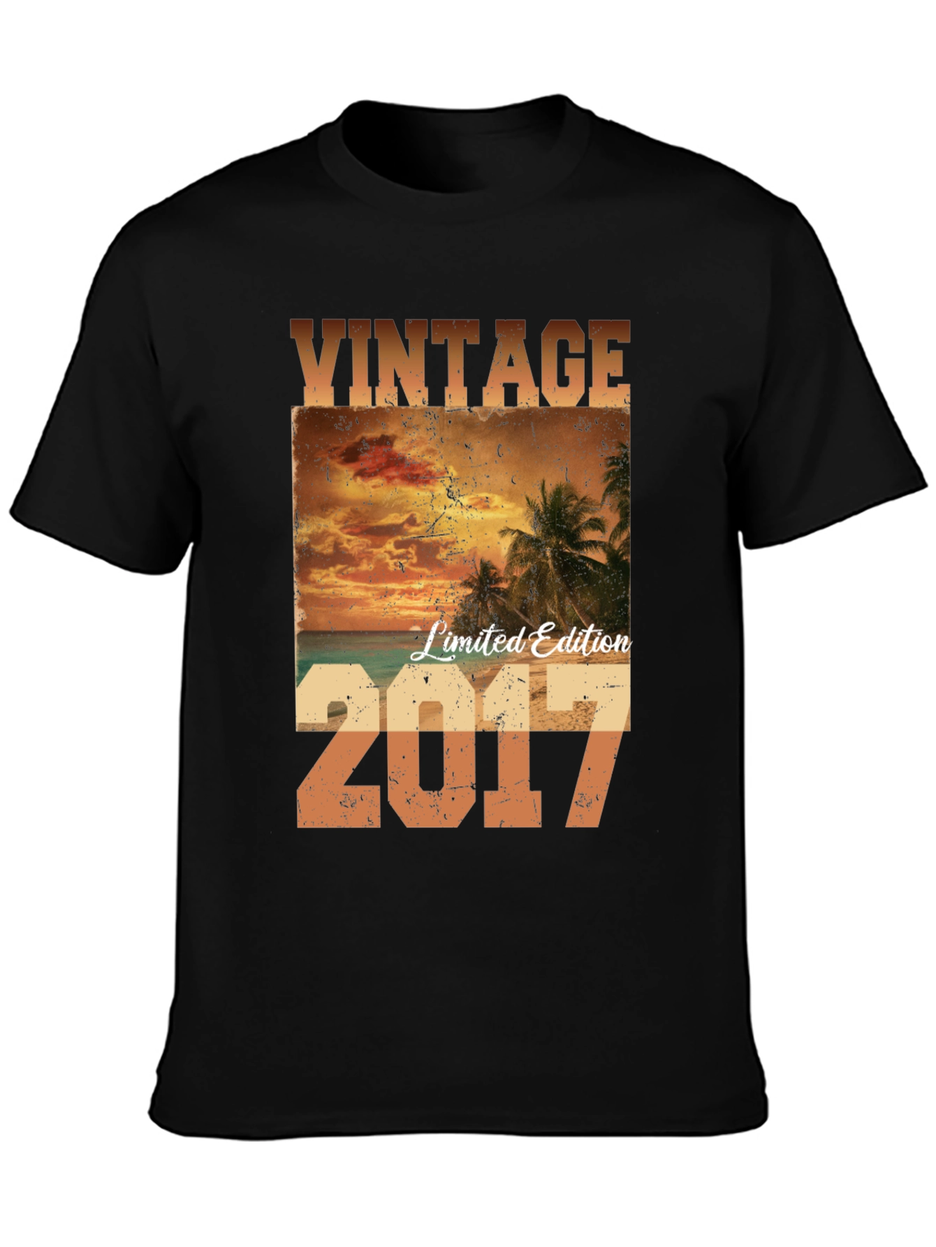 Vintage Limited Edition 2017 Graphic T-Shirt