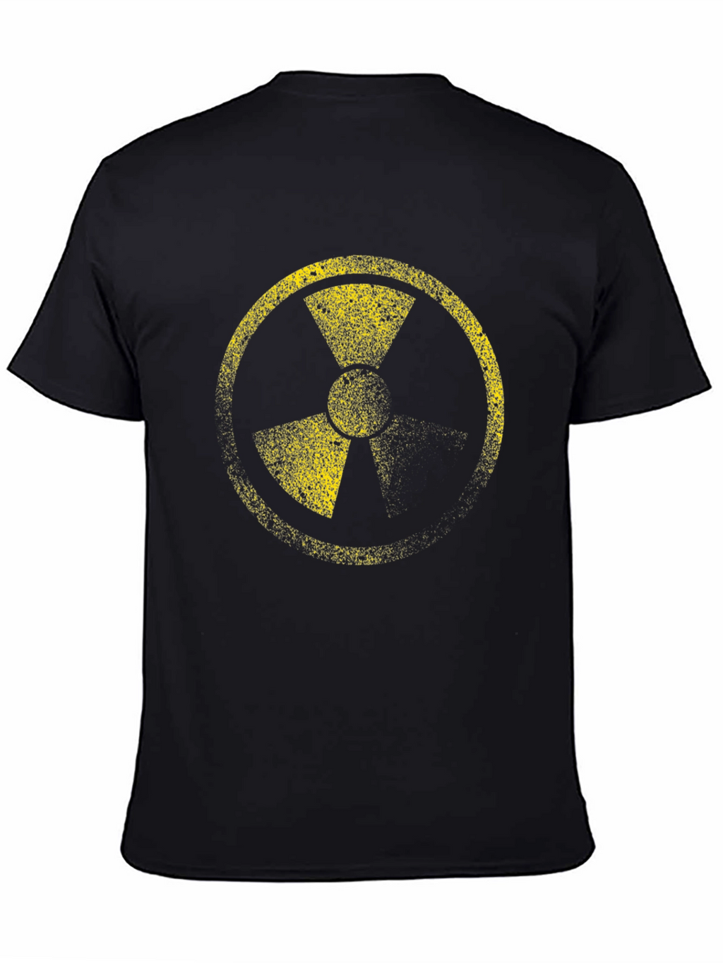 Radioactive Symbol Graphic Black T-Shirt