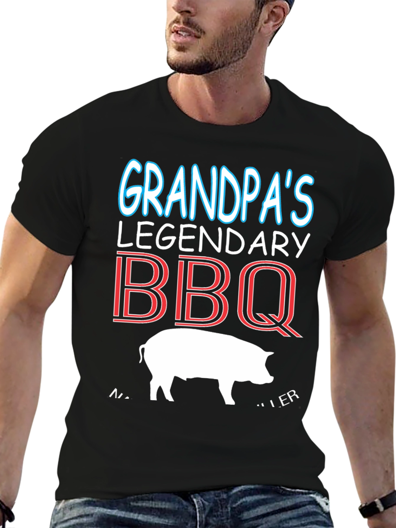 Grandpas Legendary BBQ T-Shirt