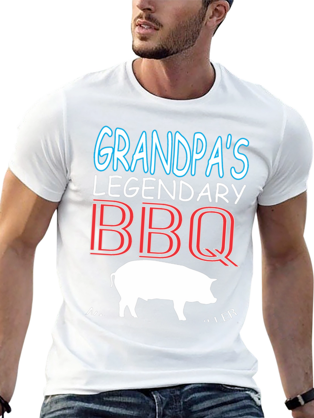 Grandpas Legendary BBQ T-Shirt