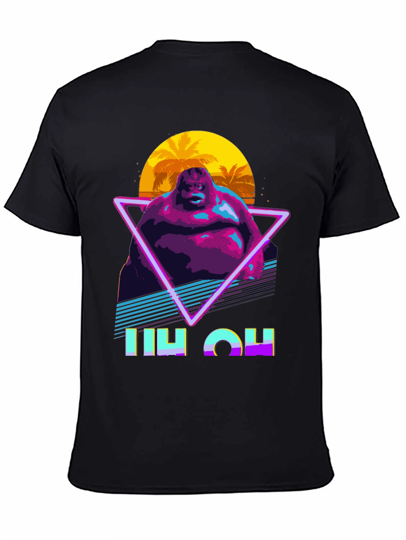 Retro Blob Man Graphic T-Shirt