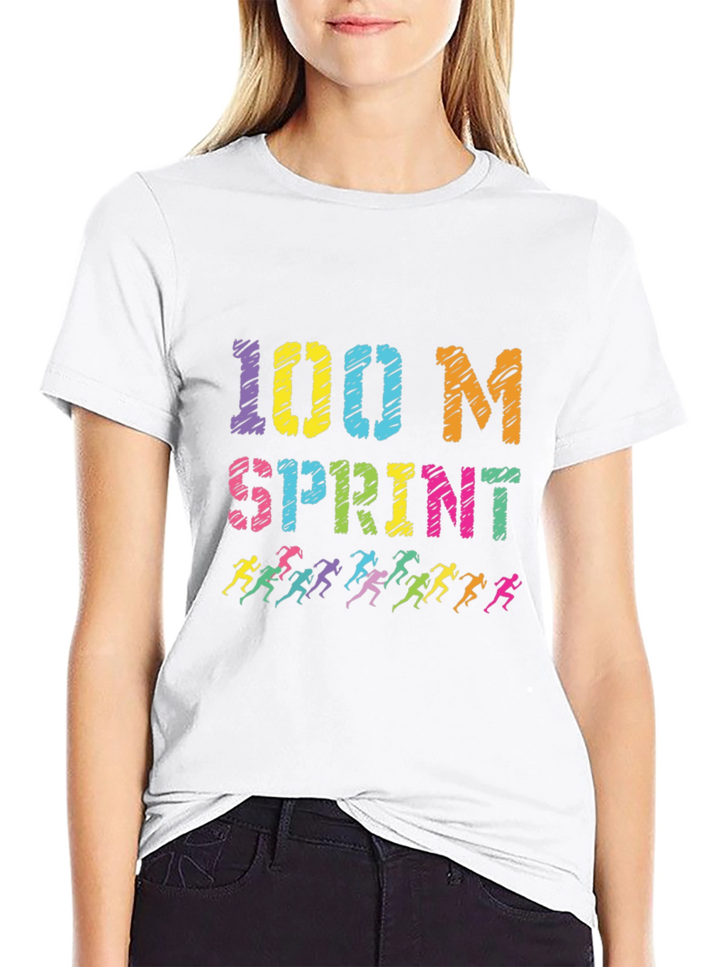 100 M Sprint Graphic T-Shirt