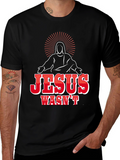 Jesus Wasnt White Funny Graphic T-Shirt