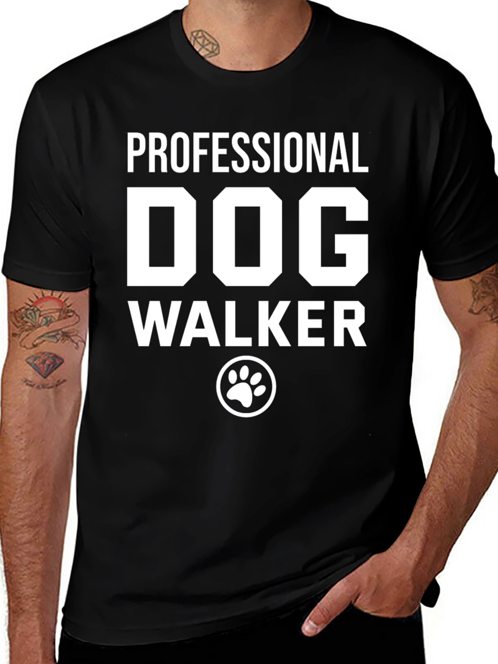Professional Dog Walker T-Shirt