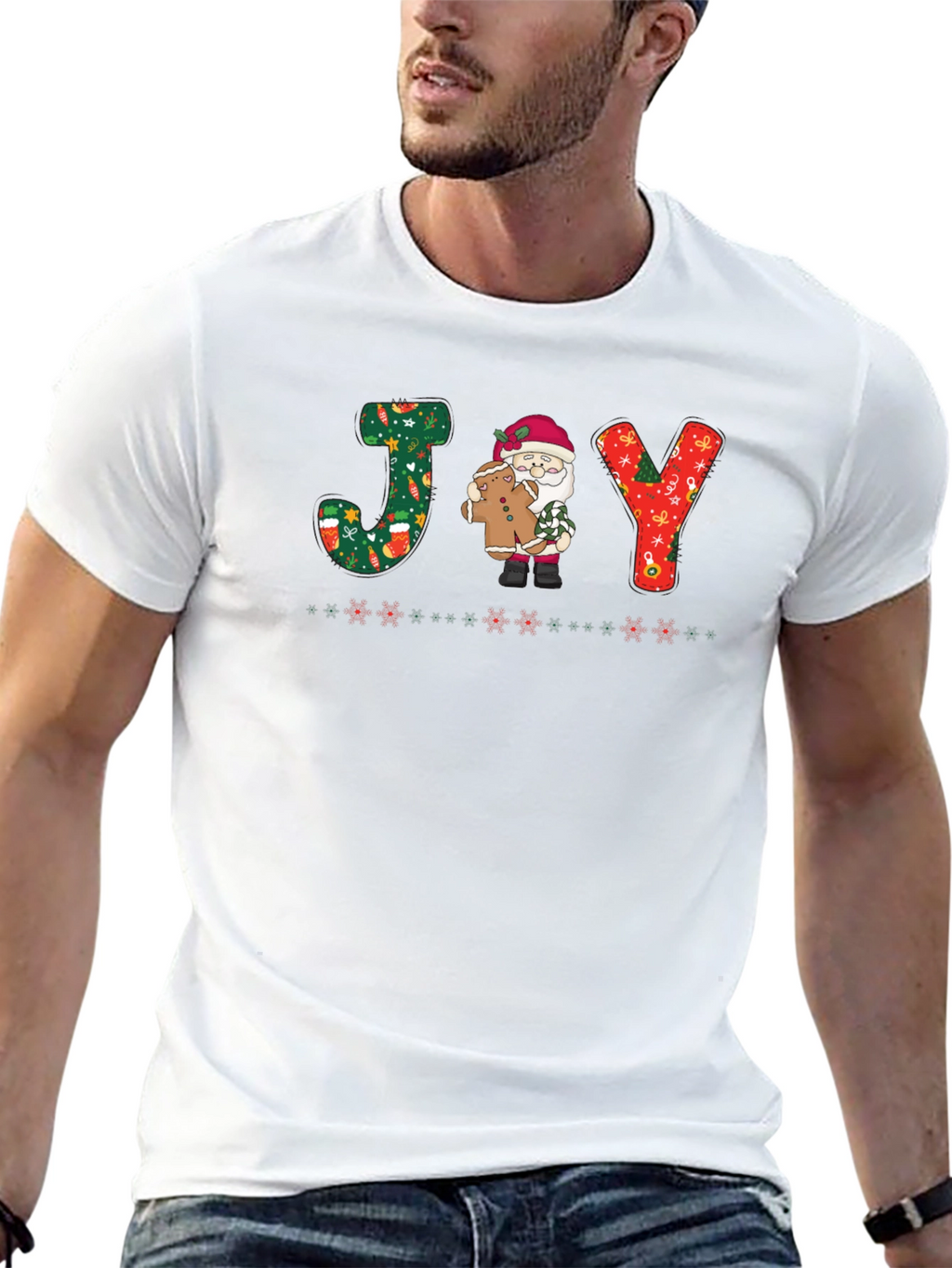 Festive JOY Christmas T-Shirt