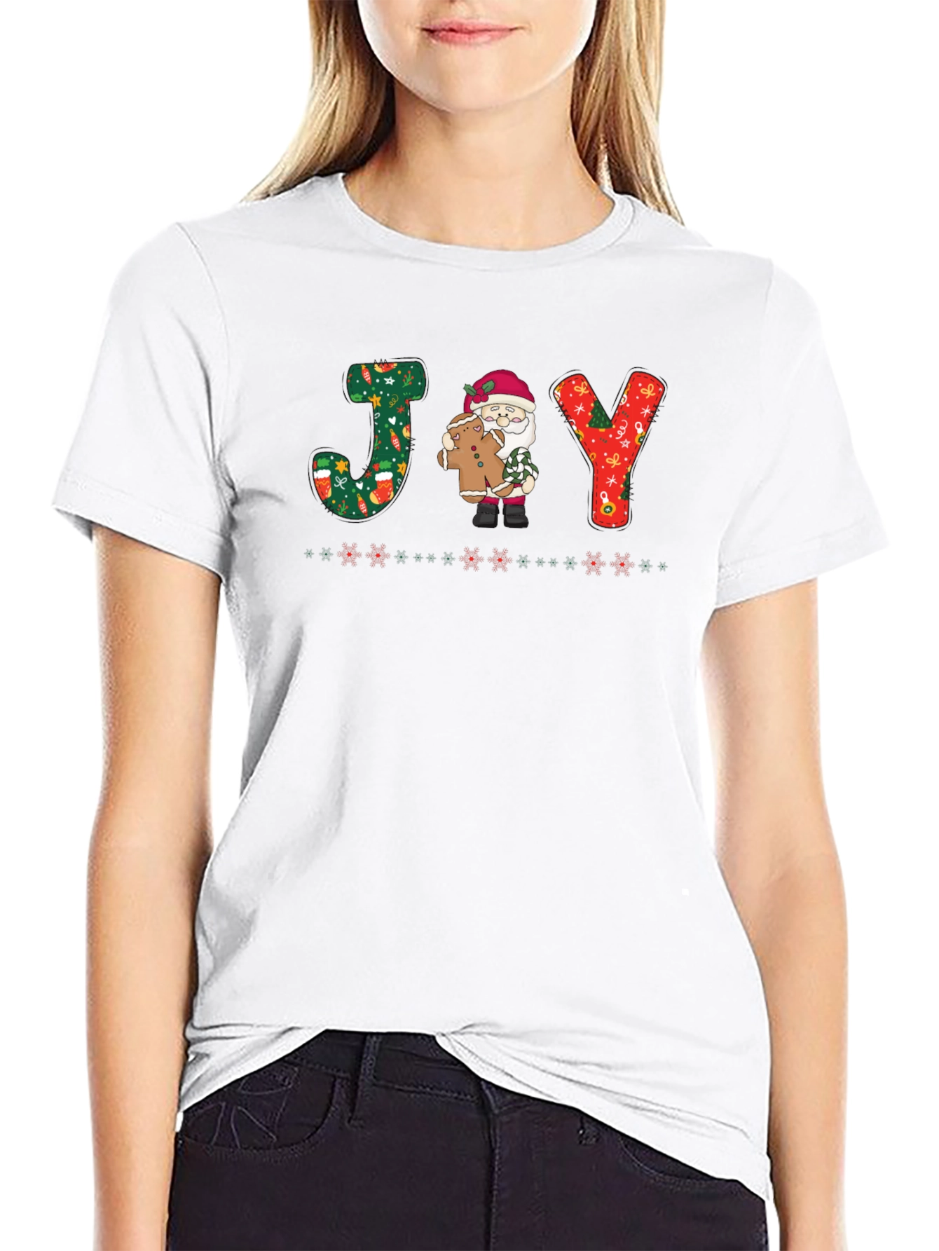 Festive JOY Christmas T-Shirt