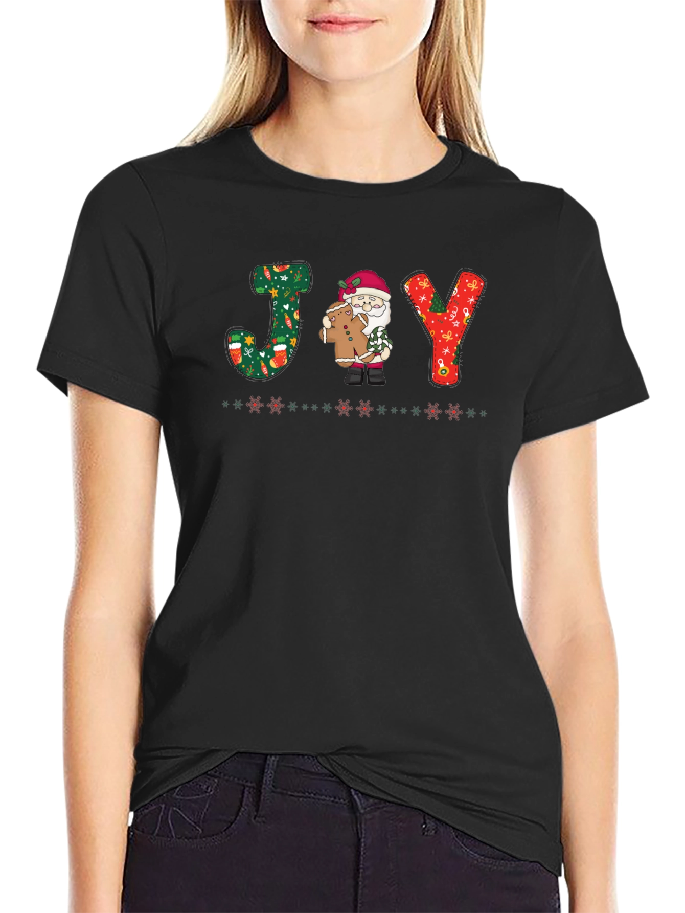 Festive JOY Christmas T-Shirt