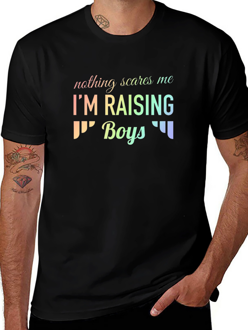 Raising Boys Graphic Tee